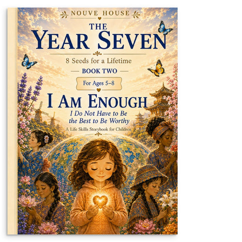 Confidence book for kids ages 5–8 cover of I Am Enough by Nouve House