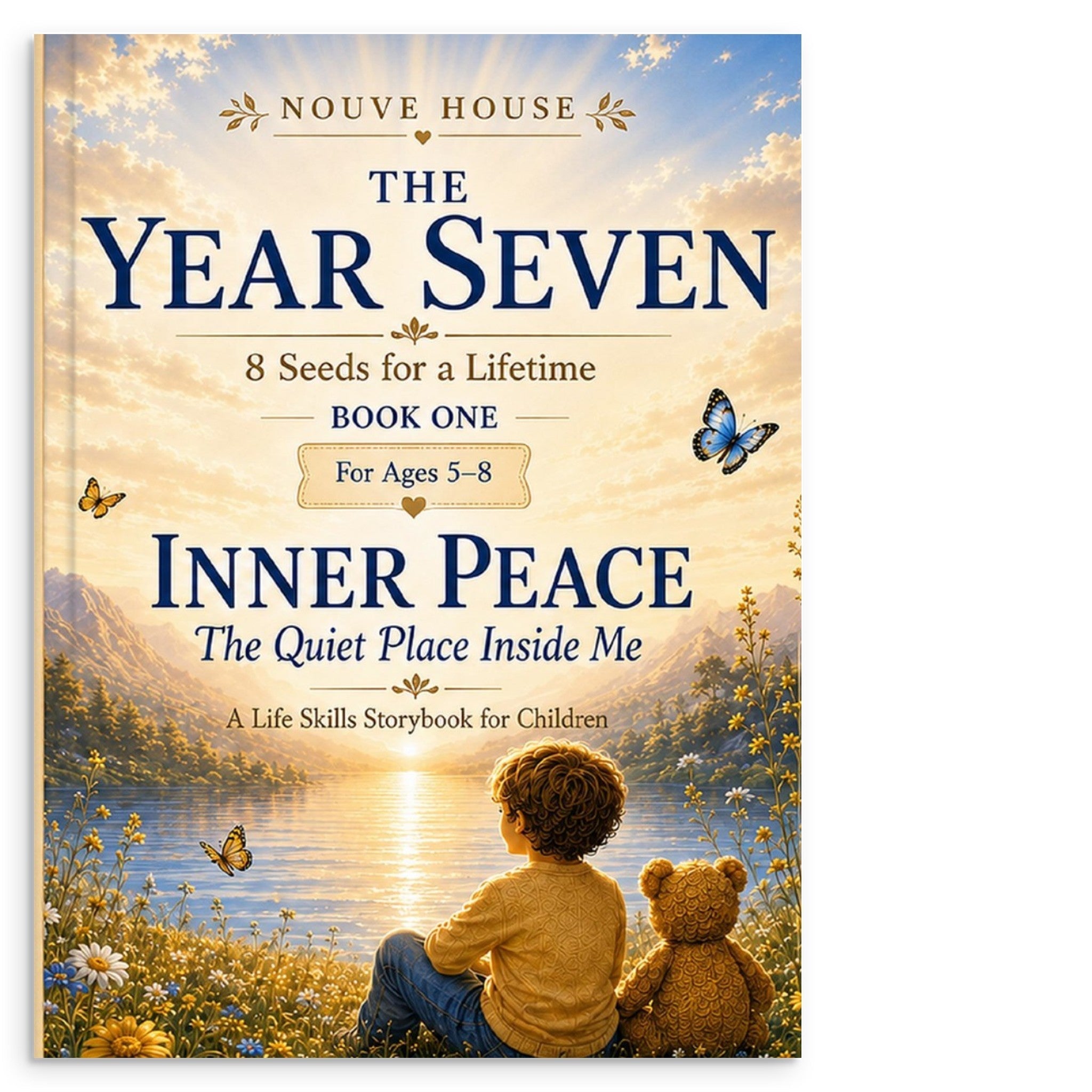 Mindfulness book for kids ages 5–8 cover of Inner Peace by Nouve House